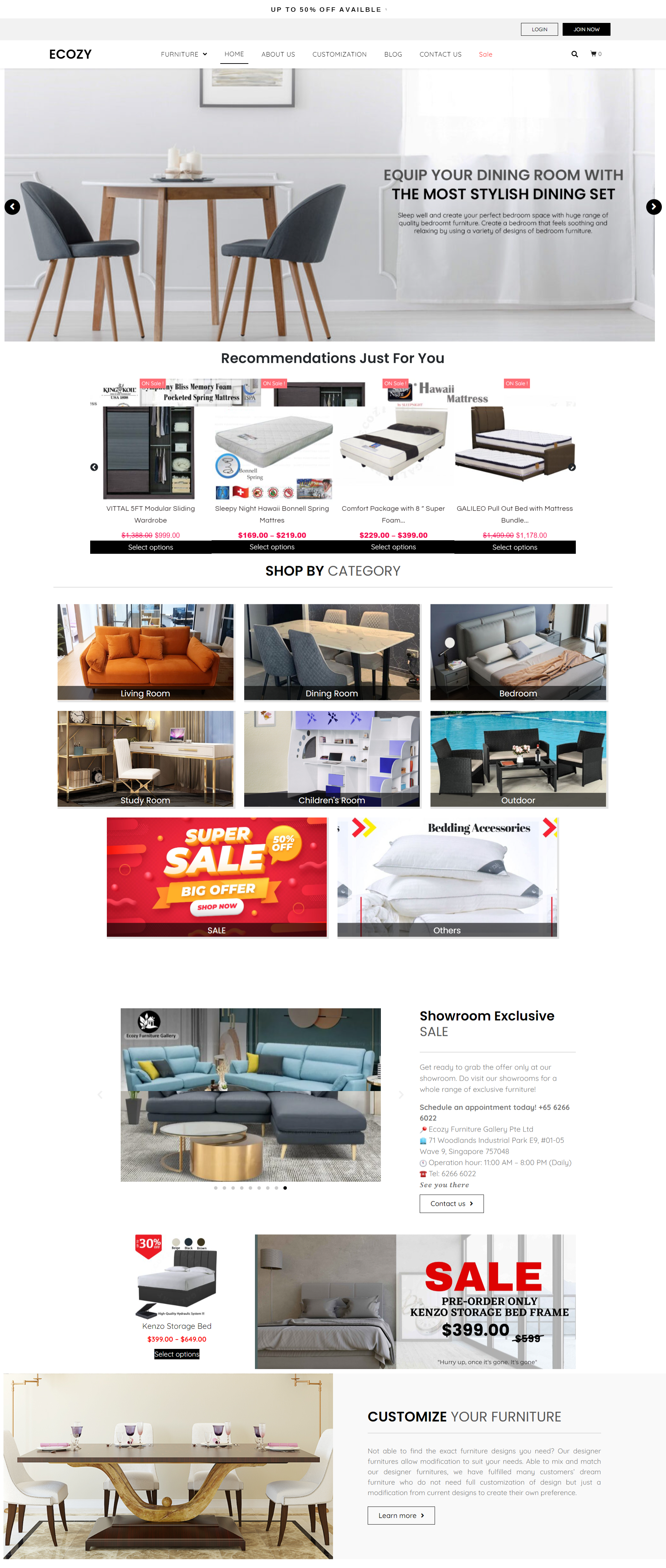 Ecozy Furniture