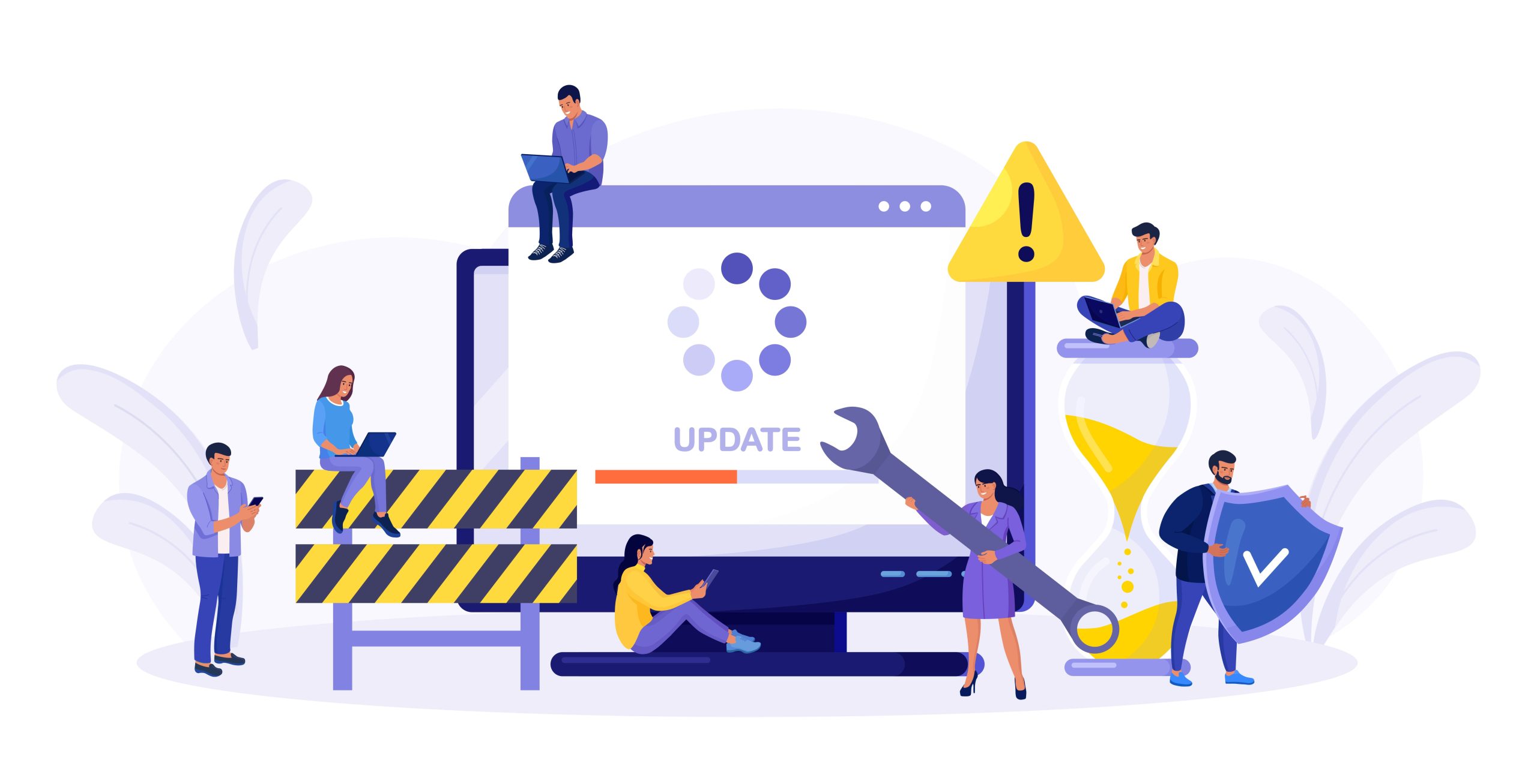 website maintenance vector_genwhy